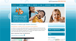 Desktop Screenshot of hillsboroughpediatricdentistry.com