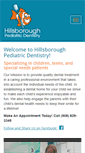 Mobile Screenshot of hillsboroughpediatricdentistry.com